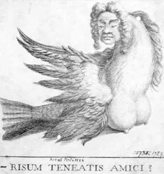 Risum Teneatis Amici? (Friends, can you help but laugh?), 1729