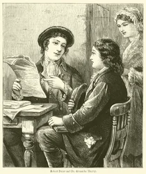 Robert Burns and Dr Alexander Murray