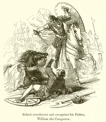 Robert Overthrows and Recognises His Father, William the Conqueror