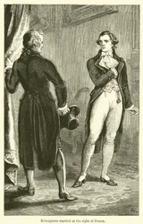 Robespierre Startled at the Sight of Denon