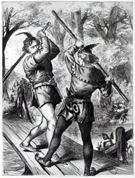 Robin Hood and Little John