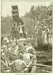 Roman Soldiers Leaving Britain
