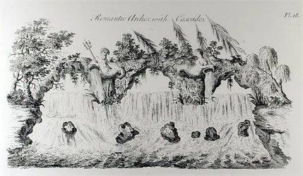 Romantic Arches with Cascades, from 