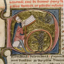 A Magician Summoning Demons, from 