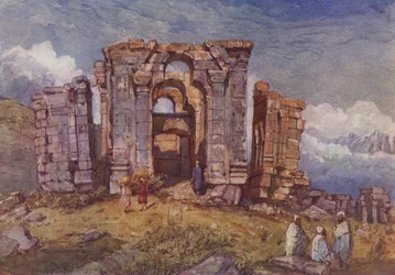 Ruins of Martand Sun Temple, Kashmir