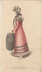 Russian Mantle, Pelisse and Bonnet