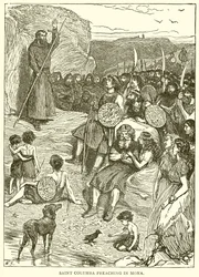 Saint Columba Preaching in Mona