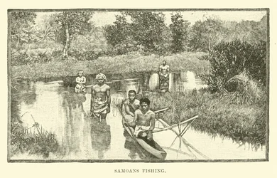 Samoans Fishing