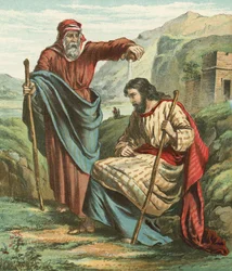 Samuel Blessing Saul