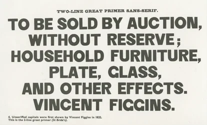 Sans Serif Poster