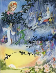 Scene with fairies
