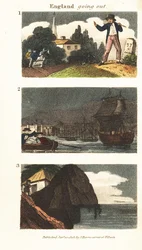 Scenes in England, Regency Era