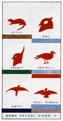Scout Patrol signs, 1929