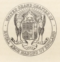 Seal of the United Grand Chapter of Royal Arch Masons of England, 1817, from 