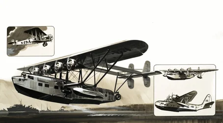 Seaplane montage