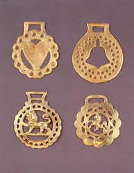 Selection of horse brasses