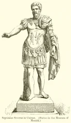 Septimius Severus in Cuirass (Statue in the Museum of Munich)