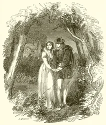 Shakespeare with His Wife to Be