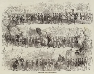 Shrewsbury Show, the Procession
