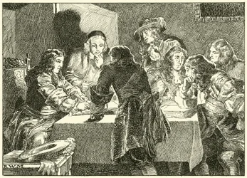 Signing the Invitation to William of Orange