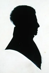 Silhouette of GB, from Michael Faraday