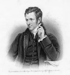 Sir Humphrey Davy, Engraved by Samuel Freeman