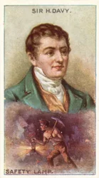 Sir Humphry Davy, Safety Lamp