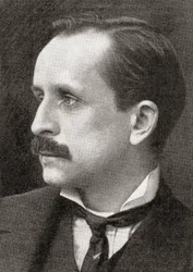 Sir James Matthew Barrie, from the magazine The World and His Wife, published 1907