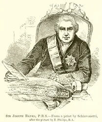 Sir Joseph Banks, P.R.S