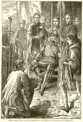 Sir Lionel Bra Uemont Presenting the Keys of Harfleur to Henry V