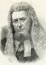 Sir Richard Paul Amphlett from The illustrated London News 7th February, 1874