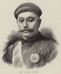 Sir Salar Jung (engraving)