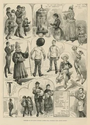 Sketches at the Royal Victoria Coffee Hall