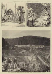Sketches in the Harz Mountains