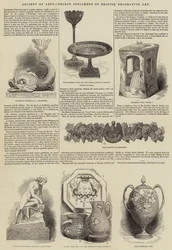 Society of Arts, Select Specimens of British Decorative Art (engraving)