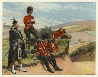 Soldiers Watch and Wait
