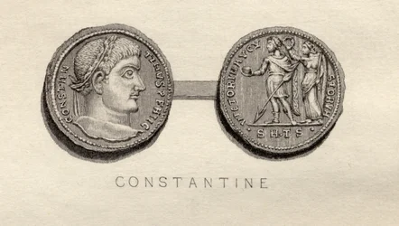 Solidus coin from the time of Constantine I