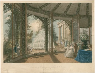 South Side of the Grounds Surrounding the Colosseum, Regent