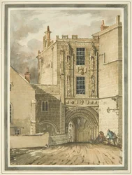 South View of the College Gateway