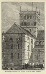 Southwell Cathedral, the Central Tower and North Transept