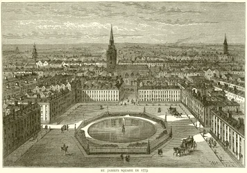 St. Jamess Square in 1773
