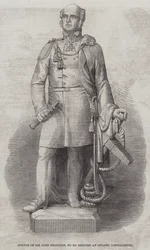 Statue of Sir John Franklin, to be erected at Spilsby, Lincolnshire