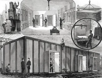 Steel Strong-Room, for the National Bank of Scotland, Edinburgh