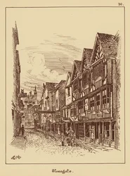 Stonegate, Half-Timbered Houses