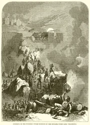 Storming of the Fortress Ciudad Rodrigo by the English, under Lord Wellington