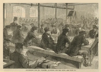 Suggestion for Mr Forster: a school for old boys