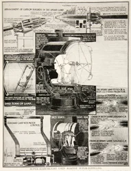 Super searchlight used against super-zeppelins