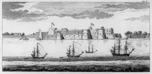 Surat Fort, Gujarat, India, c.1770 (engraving)