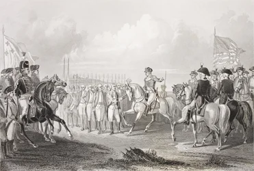 Surrender of Lord Cornwallis at York Town, Virginia, October 19, 1781, from 