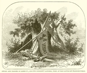 Sword and Dagger of James IV, and Two Knights